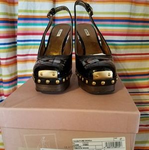 Miu miu slingback heels